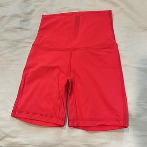 6 inch Lululemon align shorts